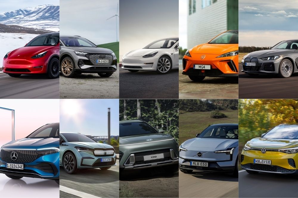 Top 10 Electric Cars sold in 2024